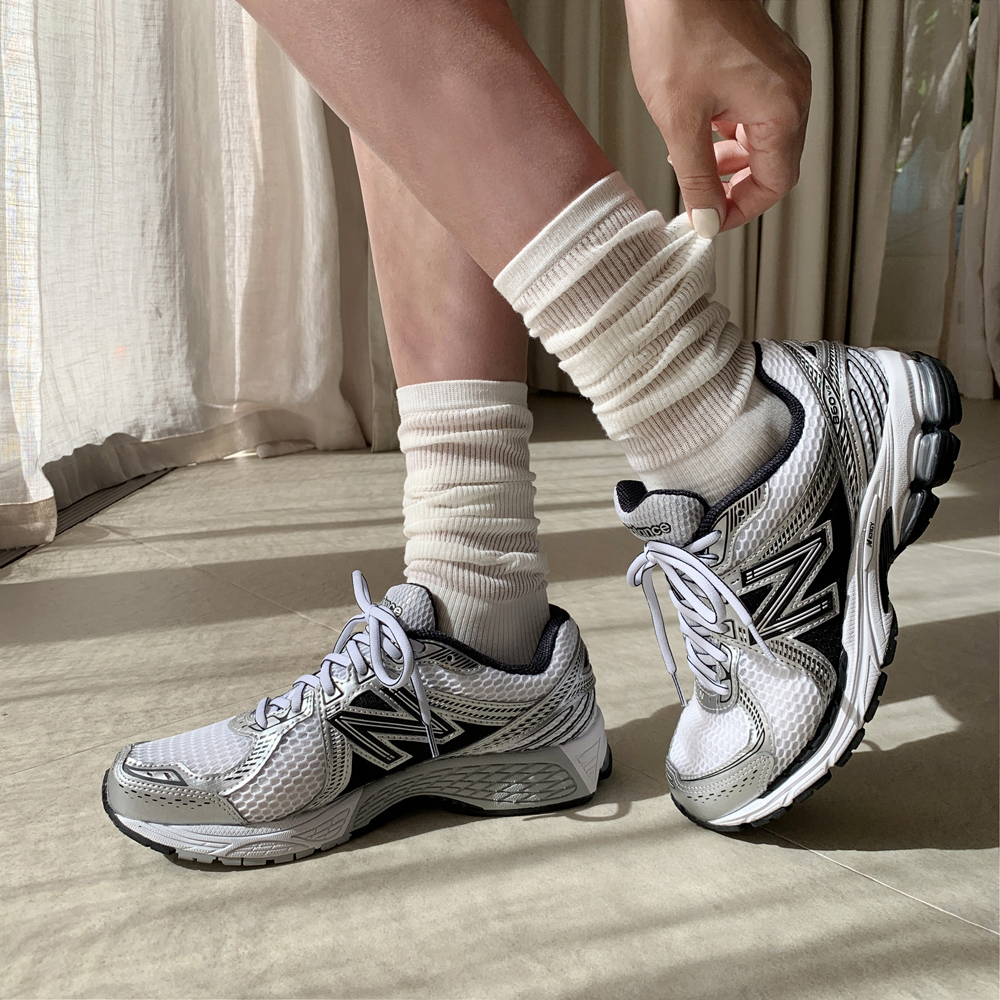 트렌디 패션 무압박 골지 시스루양말 긴 여성 여름양말 샌들 스타킹 양말 장목 중목