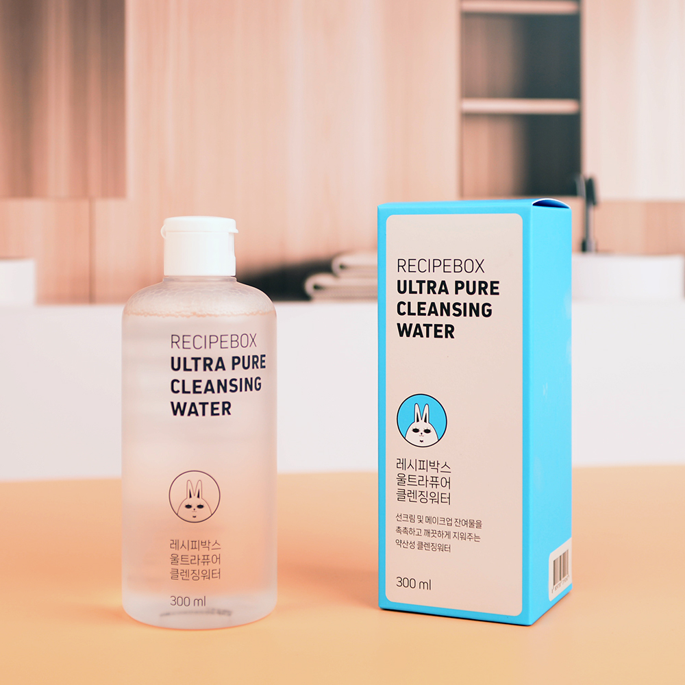 레시피박스 울트라퓨어 어린이 키즈 유아 클렌징 워터 300ml - 상세 이미지 4