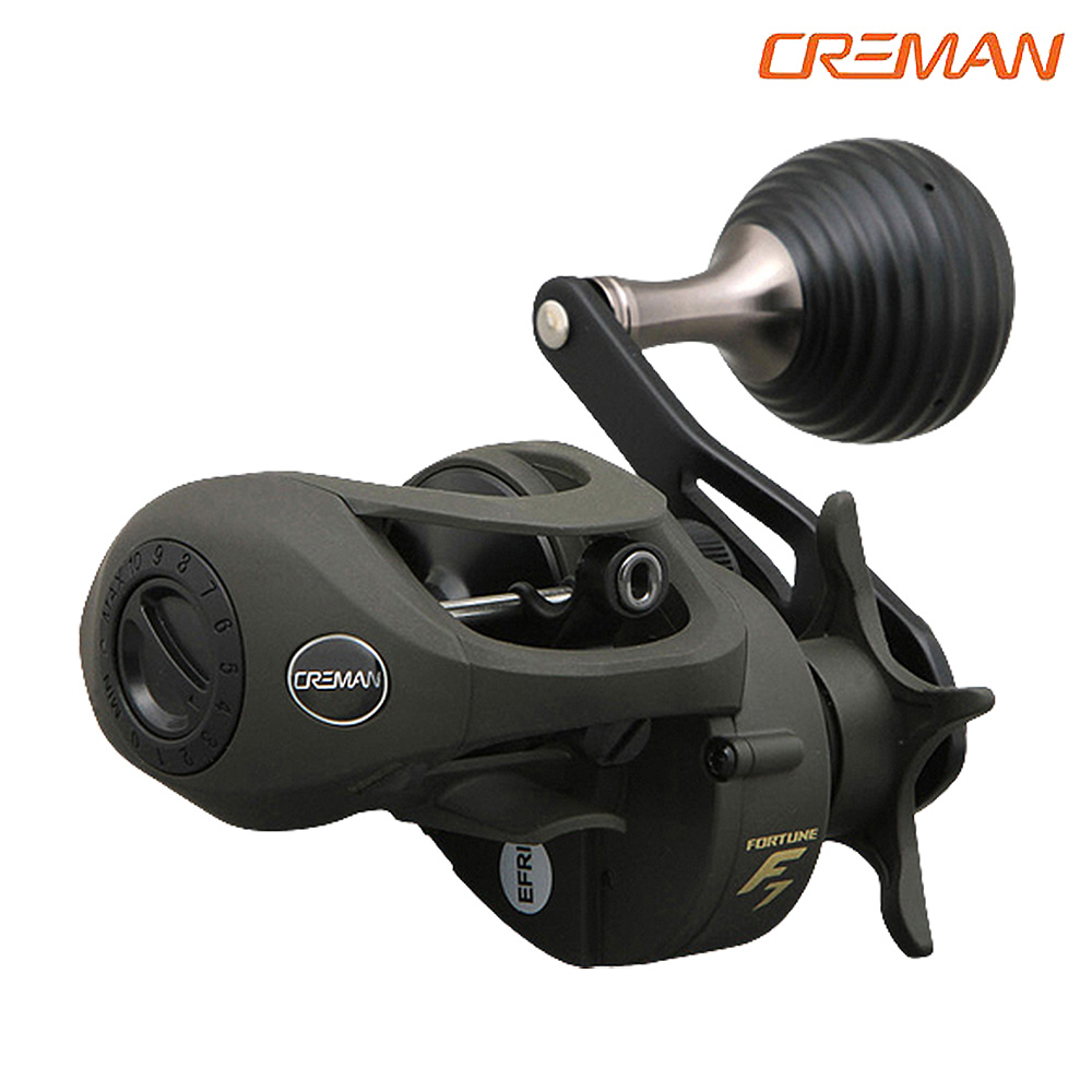 크레만 문어릴 베이트릴 F7 에프세븐 선상 쭈꾸미 광어 참돔 릴 4.8 우핸들