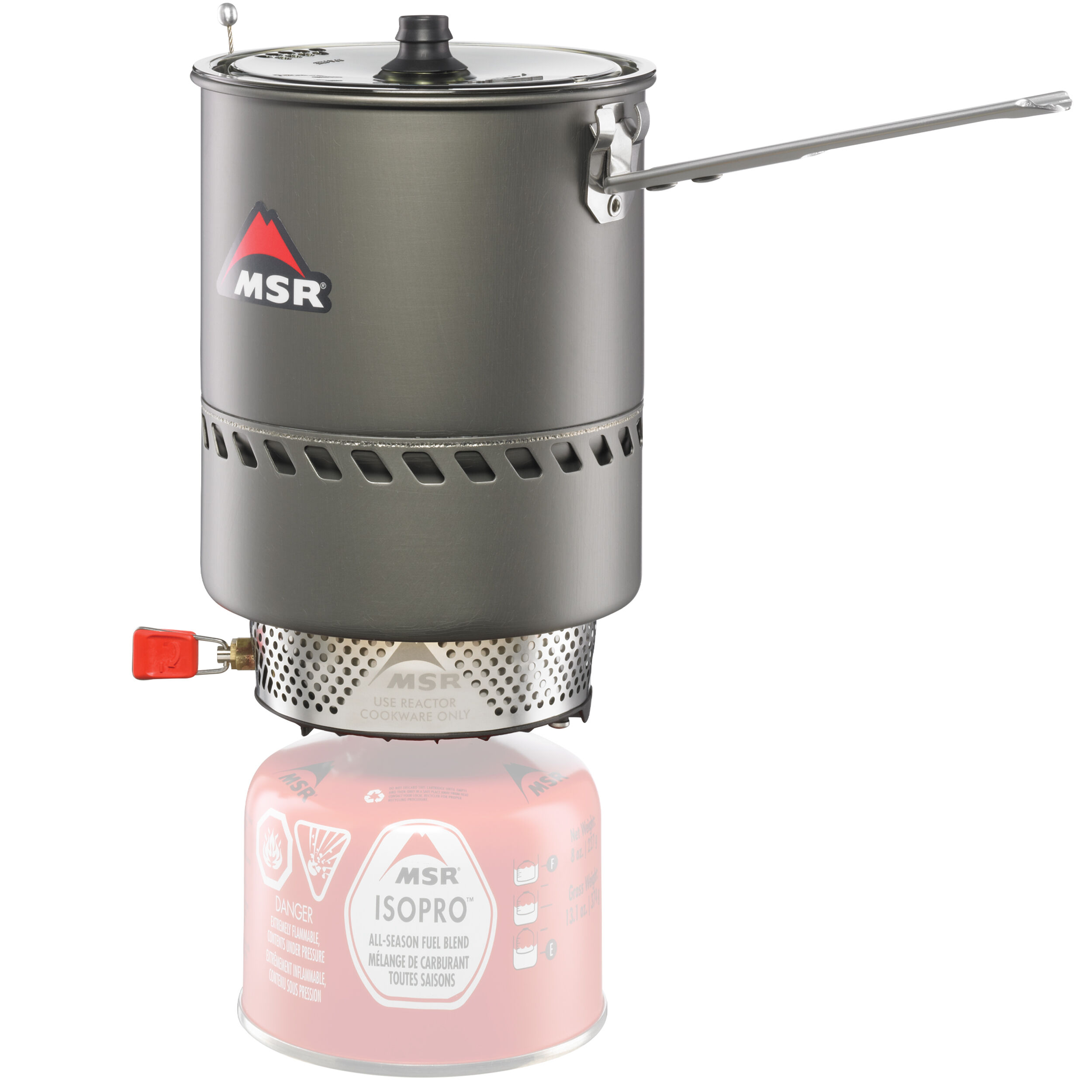 MSR 리액터 스토브 1.7L V2 스토브 세트 백패킹 버너 파우치 포함 - 상세 이미지 3