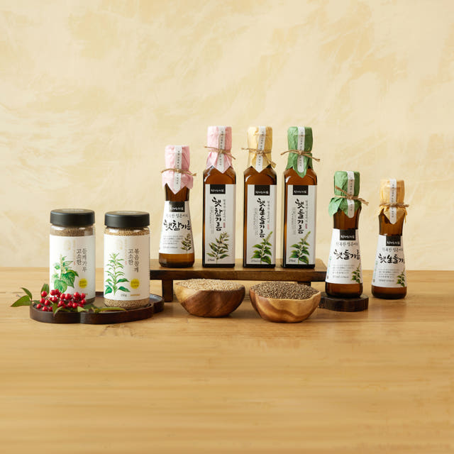 지리산처럼 들깨삼계탕 국산 들깨 누룽지 보양식 1.2kg