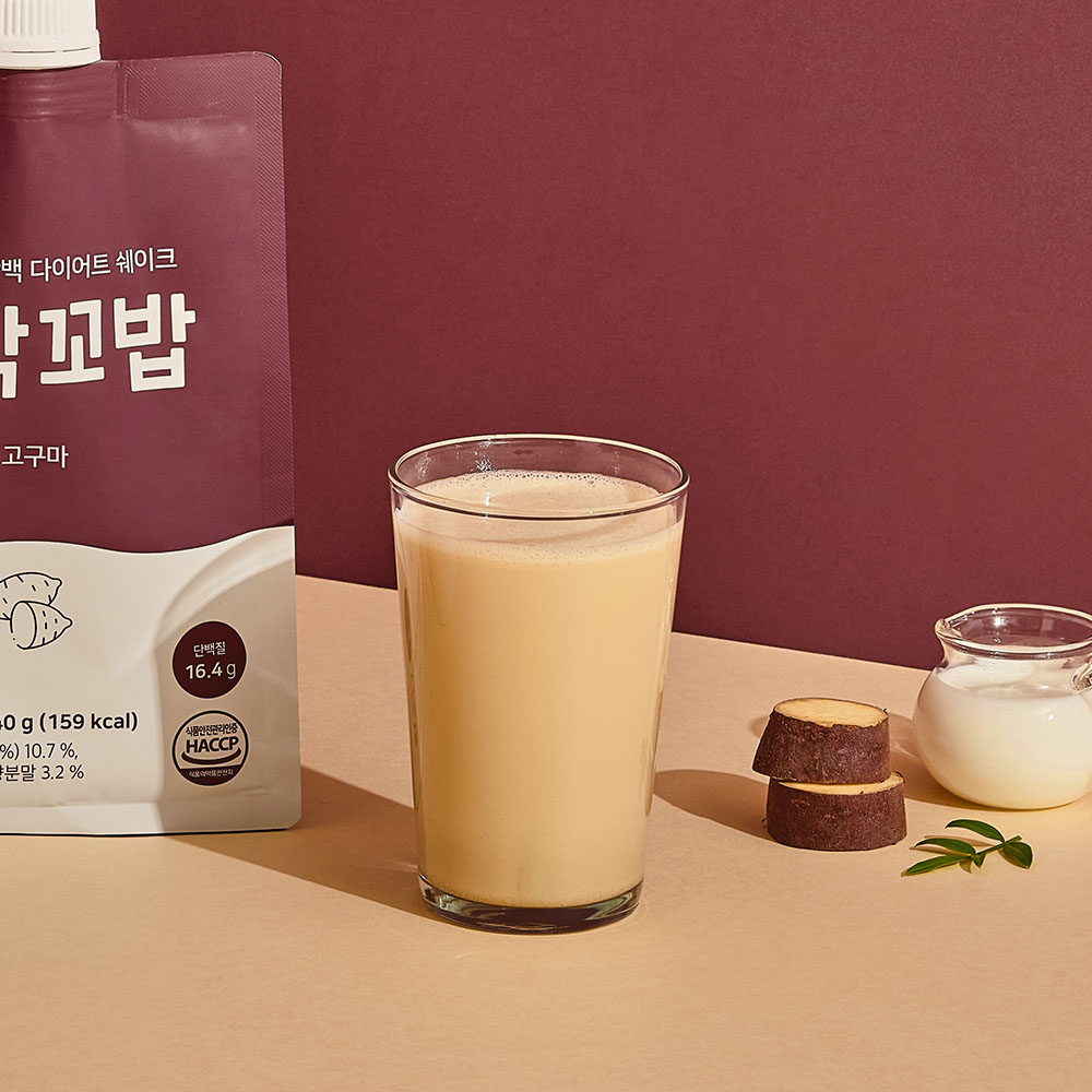 심으뜸 꼬박꼬밥 식사대용 쉐이크 고구마맛, 7포, 1개 이미지 2