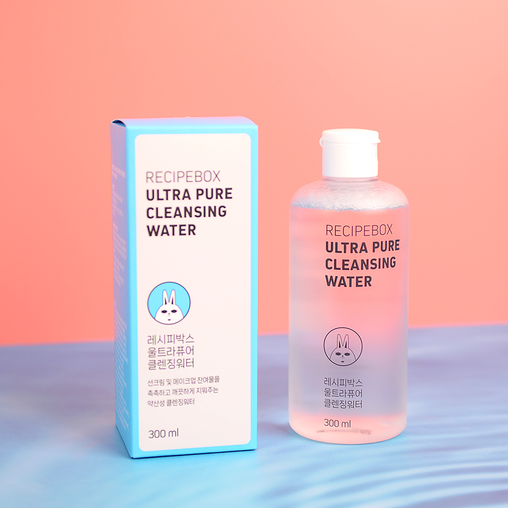 레시피박스 울트라퓨어 어린이 키즈 유아 클렌징 워터 300ml 이미지 8