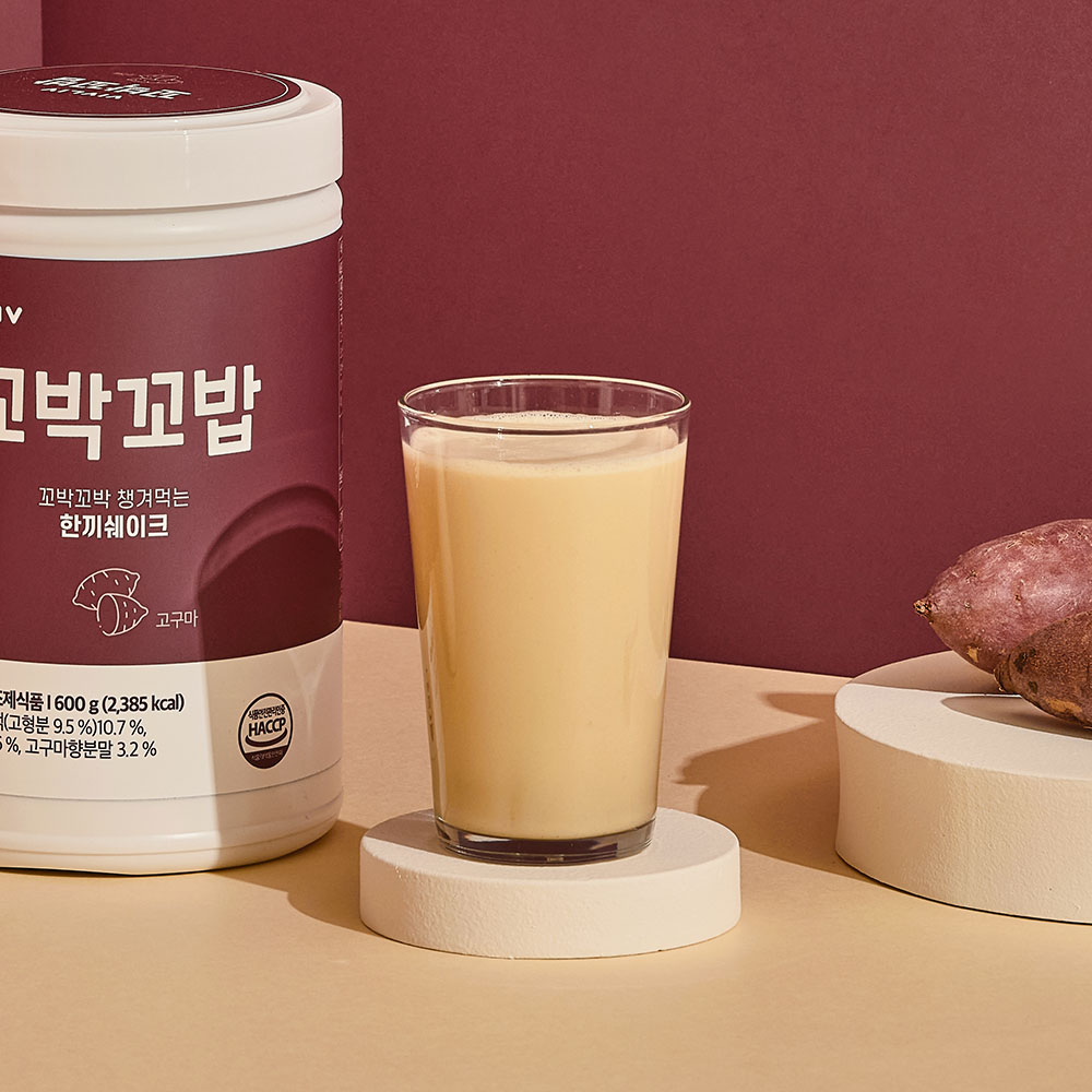 [슈퍼적립]심으뜸 꼬박꼬밥 식사대용 단백질 다이어트 쉐이크 대용량 600g 초코맛 외 7종 2통