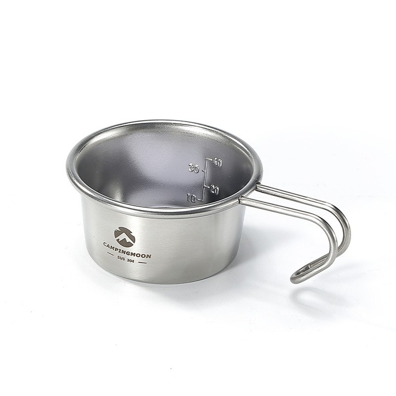 캠핑문 304 스테인리스 미니 시에라컵 소주잔 S-050 / BKS-050 (60ML) - 상세 이미지 2