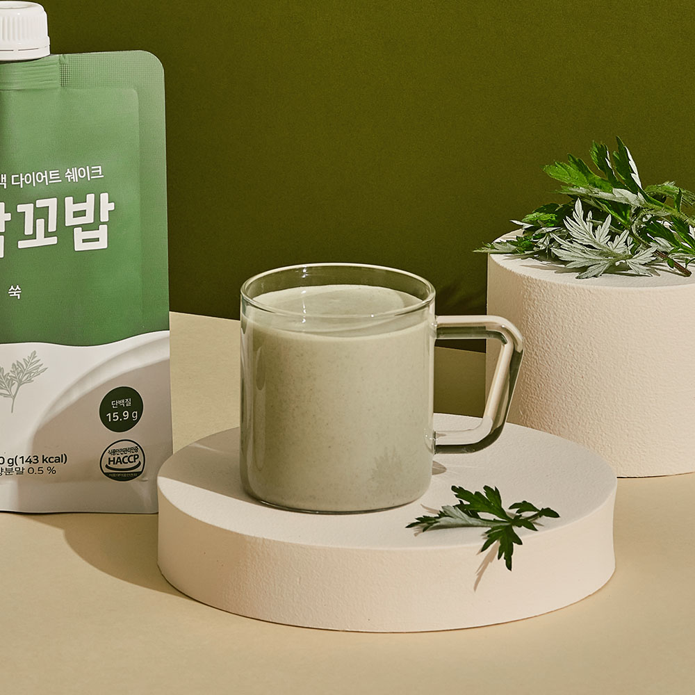심으뜸 꼬박꼬밥 식사대용 쉐이크 쑥, 7포, 1개 - 상세 이미지 2