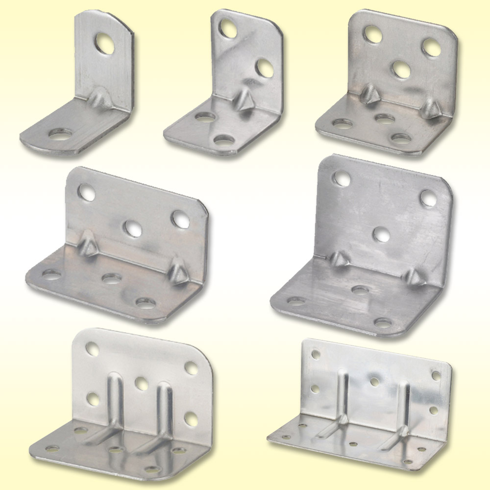 세명 꺽쇠 스텐 코너철 소포장 소소  15x25mm 20EA 평철 스텐 브라켓 경첩 - 상세 이미지 2
