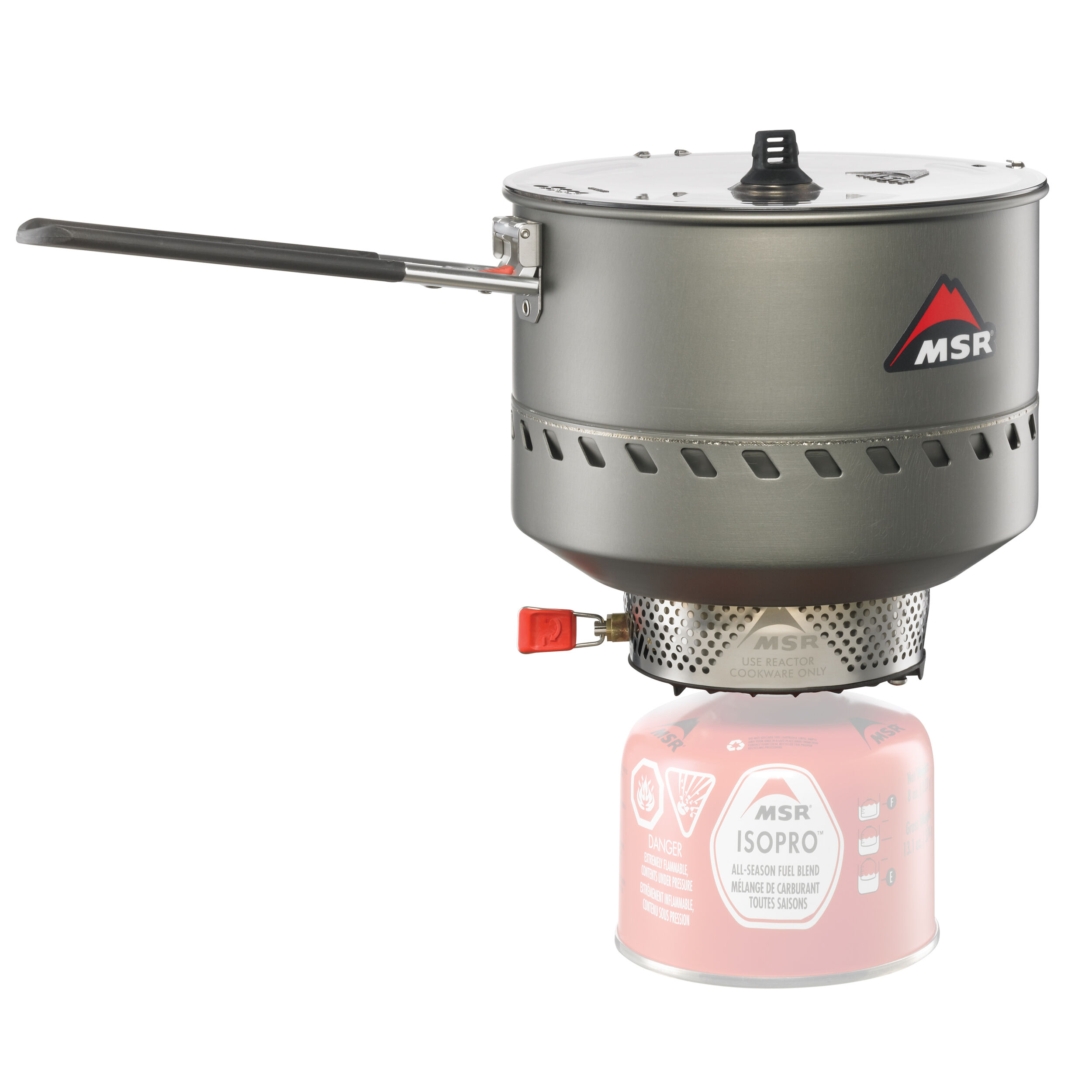 MSR 리액터 스토브 1.7L V2 스토브 세트 백패킹 버너 파우치 포함 - 상세 이미지 5