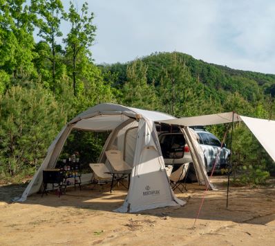 노스피크 에어 도킹 쉘터 차박 리빙쉘 텐트 최신제품 - 상세 이미지 3