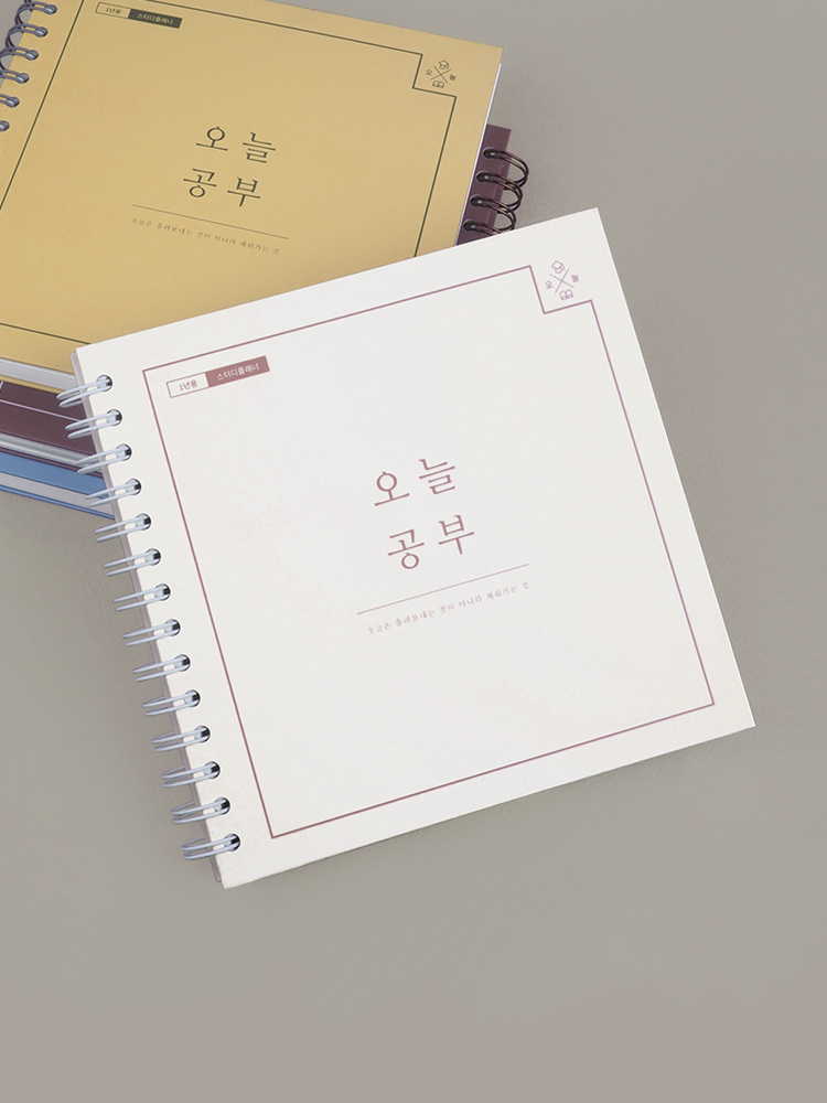 리훈 1년용 오늘공부 스터디플래너 (수험생용,공시생용 공통사용) - 상세 이미지 2