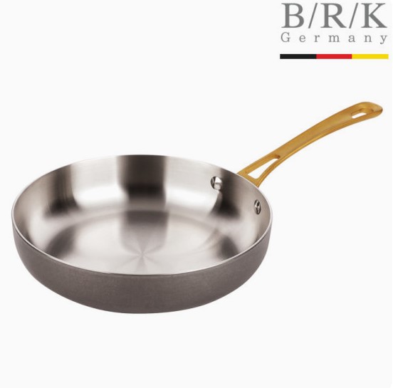 BRK 후라이팬 스텐 스테인레스 인덕션용 후라이팬 파스타팬 24cm