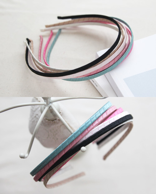 0.5cm 공단 감은 철테밴드 - 메인 이미지