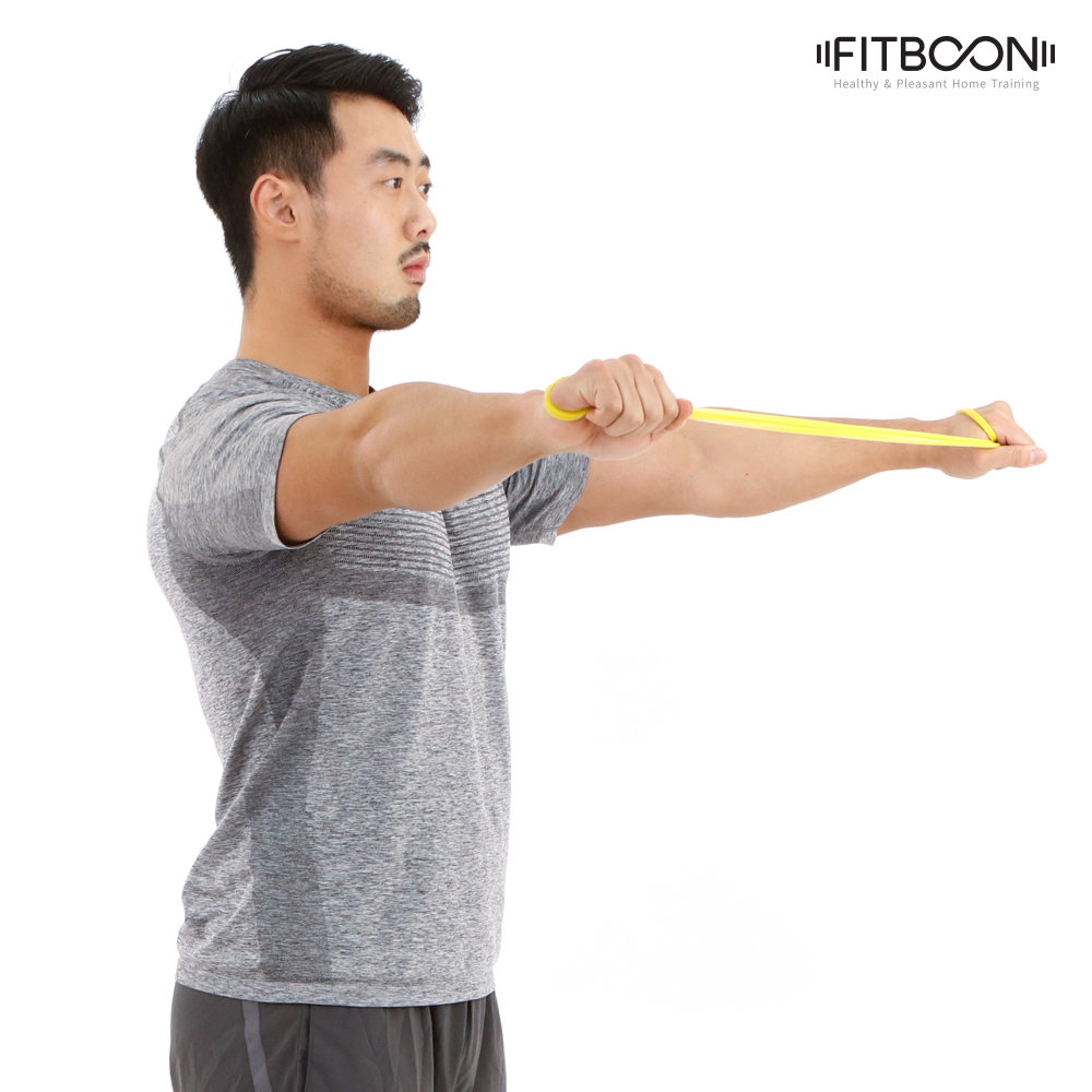 핏분 풀업밴드 풀업 보조 턱걸이 운동 밴드 스트레칭 1단계