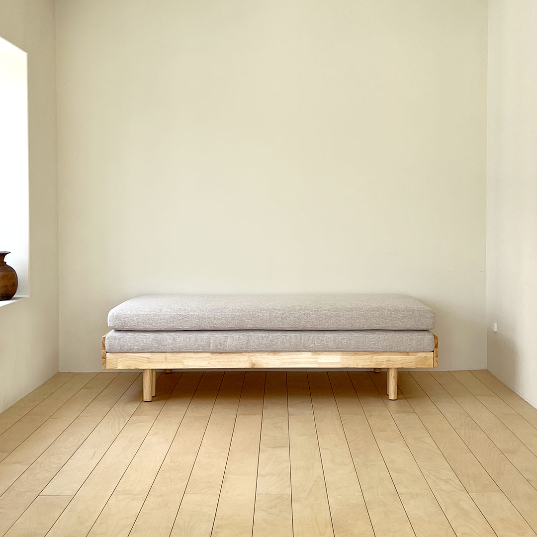 자야캠핑 카야니 원목 확장형 슬라이딩 소파 베드 패밀리 침대