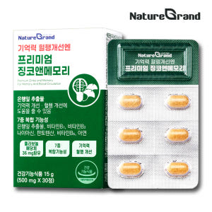 징코플러스 은행잎추출물 영양제 기억력 혈액순환 약1개월 맛있게 먹은 솔직 후기 - 상품 이미지 1