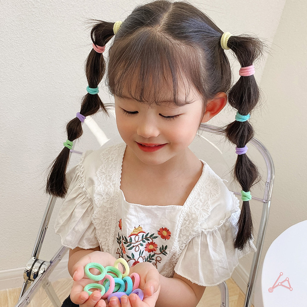 자국안남는머리끈 튼튼한 두꺼운 짱짱한 머리끈 무매듭 - 상세 이미지 2