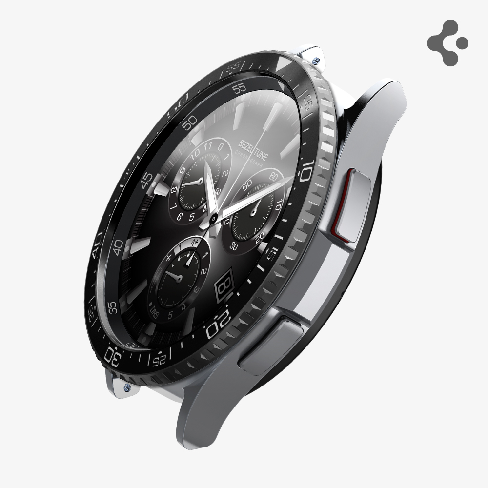 갤럭시워치 베젤링 케이스 베젤튠 블랙, 갤럭시 워치6 클래식, 47mm - 상세 이미지 5