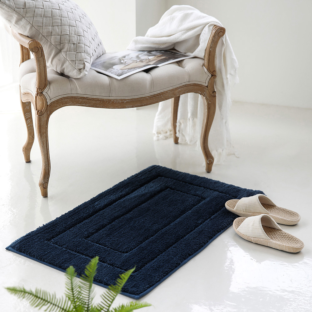 호텔 북유럽 욕실 침실 쿠션 극세사 대형 인테리어 발매트 40x60cm