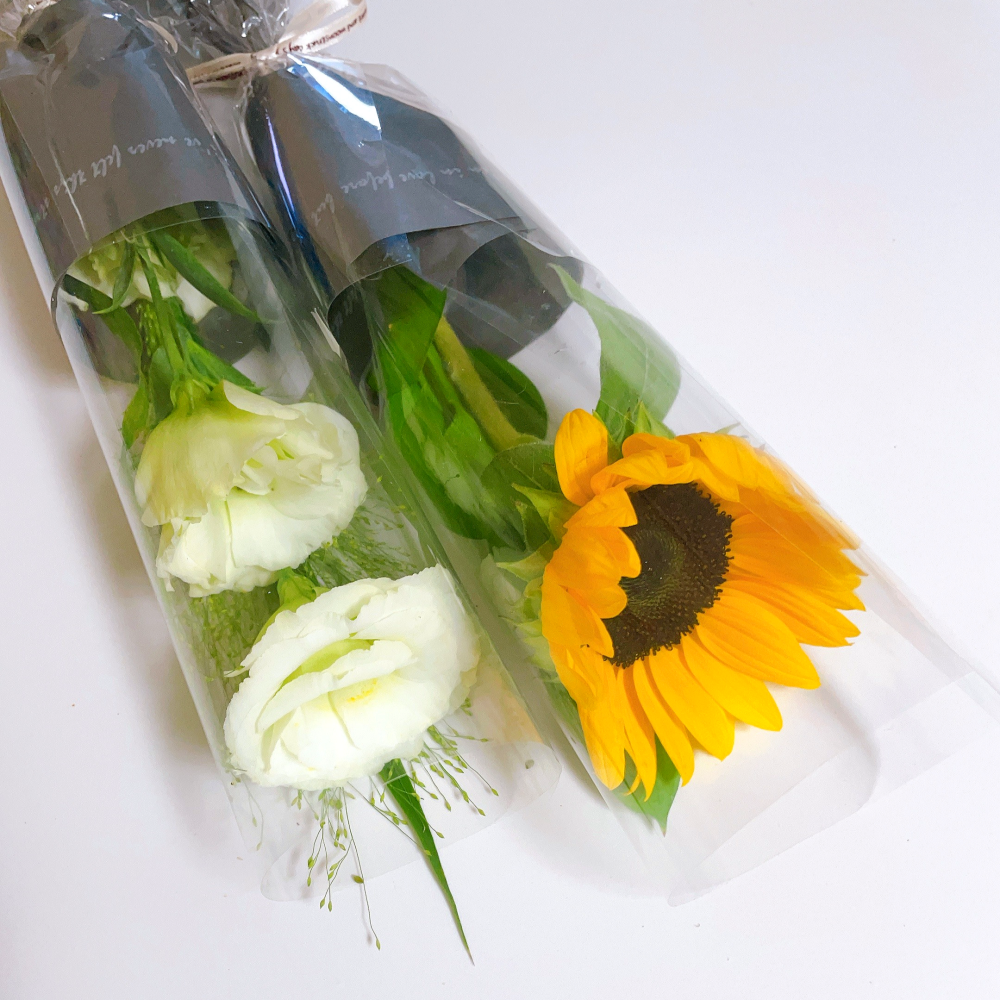 한송이 장미 리시안셔스 카네이션 거베라 해바라기 소국 포장 택배 생화 단체 답례 꽃배달싼곳