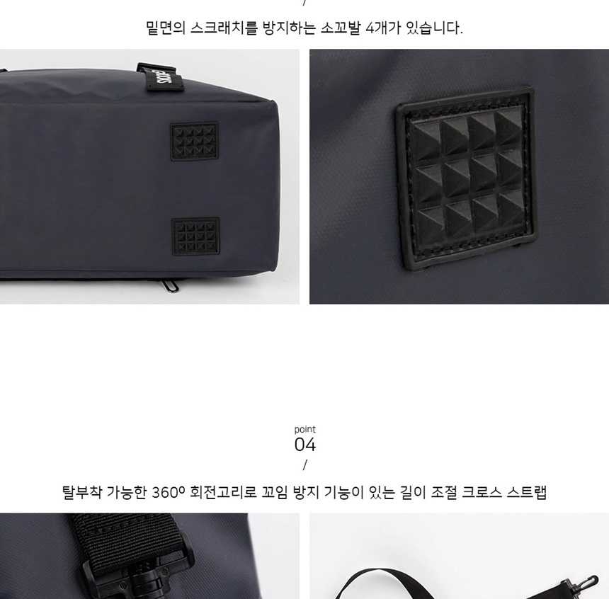 여행용 골프 보스턴백 출장 옷 가방 운동 캐리어 보조가방 - 상세 이미지 5