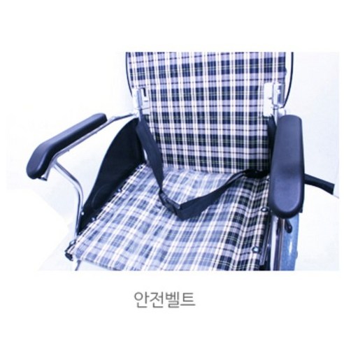 탄탄 알루미늄 접이식 실내용 경량 휴대용 휠체어 12인치 WYK863LAJ-12인치 - 상세 이미지 3