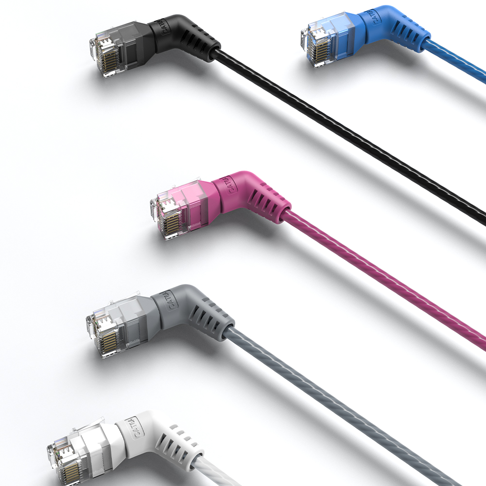 벤션 CAT6A 360도 회전꺽임형 울트라슬림 기가 랜선 화이트 IBOW 15m, 1개 이미지 6