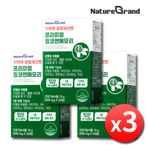 징코플러스 은행잎추출물 영양제 기억력 혈액순환 약3개월 맛있게 먹은 솔직 후기 - 상품 이미지 1