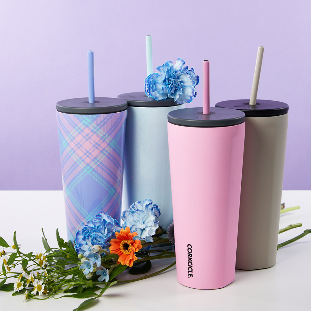 콕시클 콜드컵 텀블러 대용량 빨대 스텐 진공 보온 보냉 벤티 710ml, 레인보우 유니콘 - 상세 이미지 5
