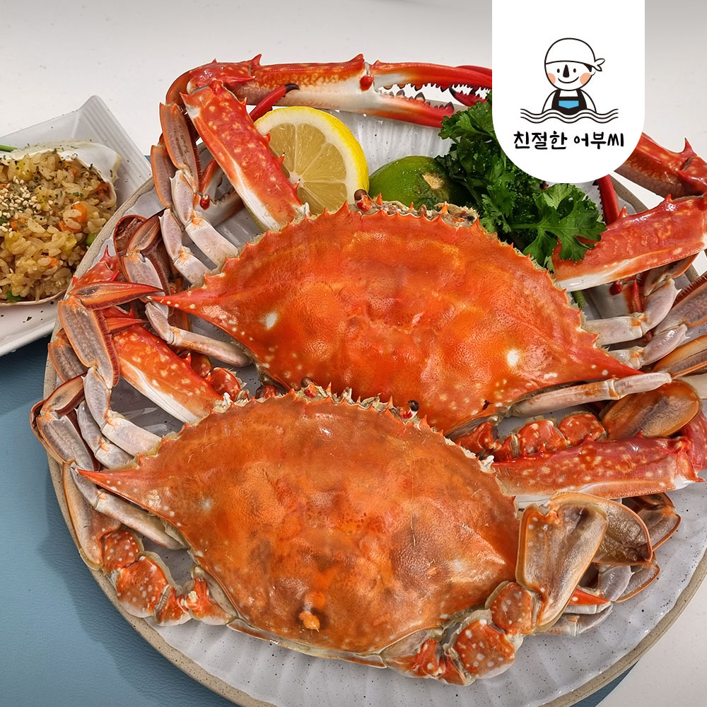제철 알배기 봄 암 꽃게 급냉 냉동 몽당 꽂개 1kg 친절한어부씨 - 상세 이미지 5