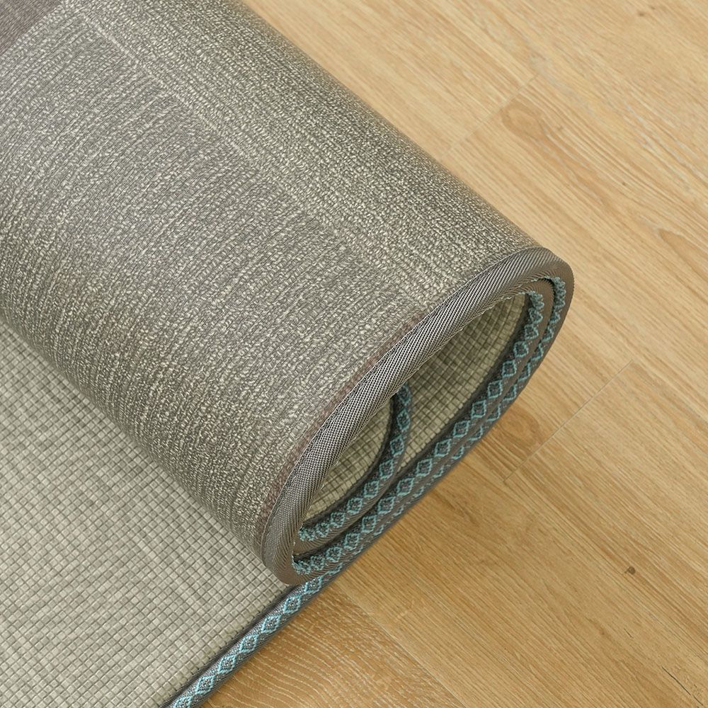 한일의료기 전기매트 모노륨 전기장판 난방 온열 거실용 바닥 1인용 소형 체크그레이