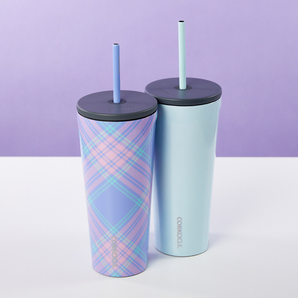 콕시클 콜드컵 텀블러 대용량 빨대 스텐 진공 보온 보냉 벤티 710ml, 레인보우 유니콘 - 상세 이미지 2