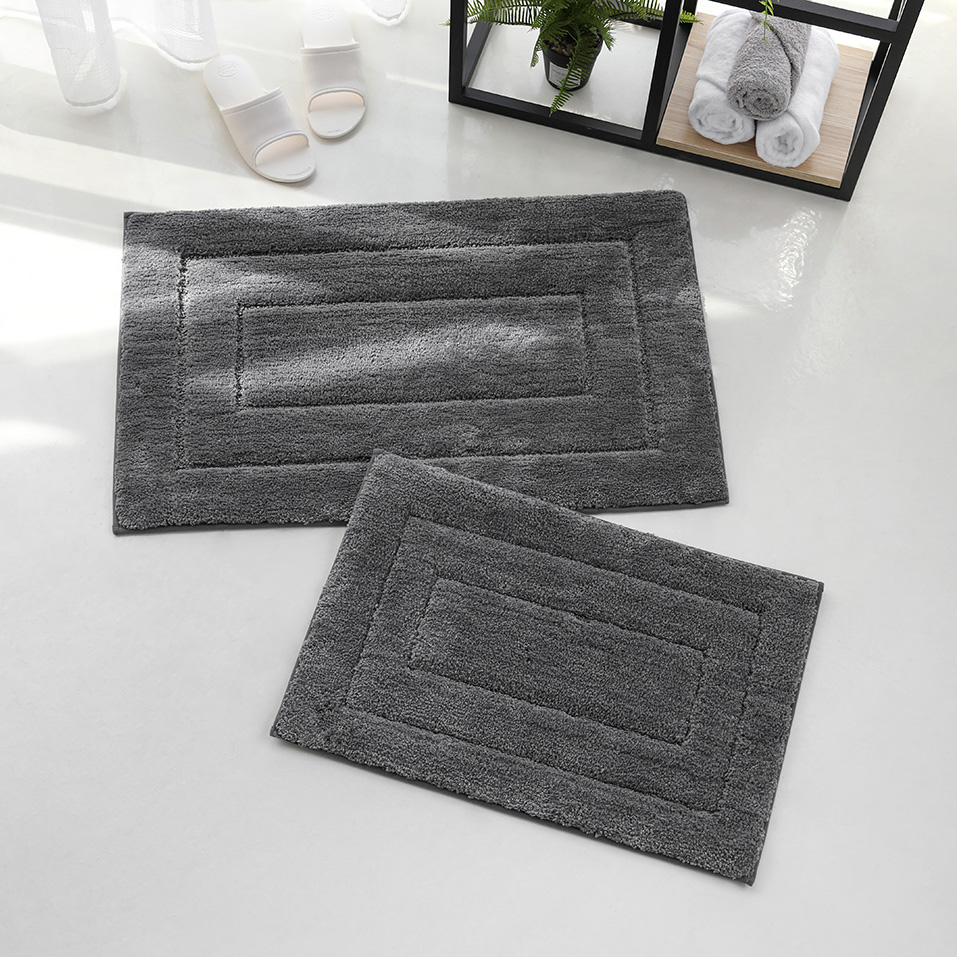 호텔 북유럽 욕실 침실 쿠션 극세사 대형 인테리어 발매트 40x60cm