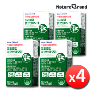 징코플러스 은행잎추출물 영양제 기억력 혈액순환 약4개월 맛있게 먹은 솔직 후기 - 상품 이미지 1