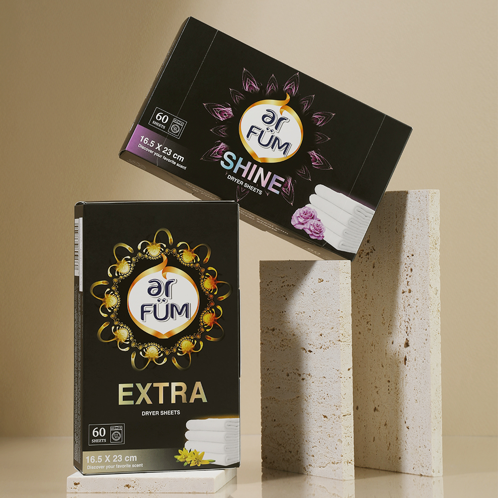 아로퓸 섬유유연제 건조기 드라이시트 60매+60매(샤인+엑스트라)