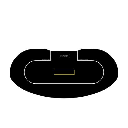 [이비알][미나리 포커매트 E 타입] KMGM 홀덤테이블용 텍사스 홀덤 포카 훌라