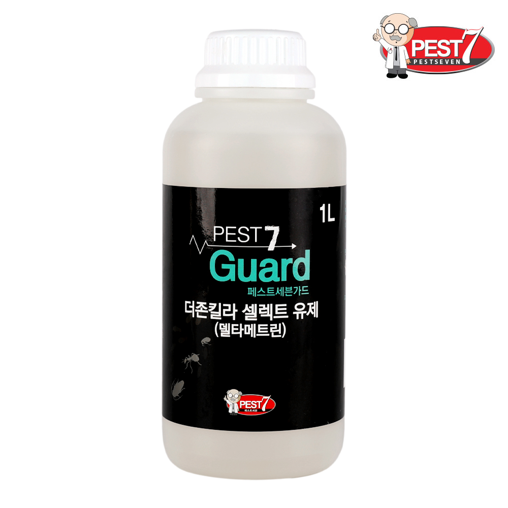 페스트세븐가드1L(리필형) 빈대 퇴치제 스프레이 바퀴벌레약 좀벌레 살충제 먼지다듬이 노래기 흰개미 그리마 권연벌레 날파리 날벌레 제거제 지네 나방파리 초파리 트랩 베드버그 퇴치법