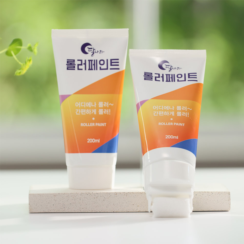 달나라 롤러페인트 국내생산 결로 셀프 커버 방수 리폼 가구 보수 벽지 수성 노루 페인트 - 상세 이미지 2