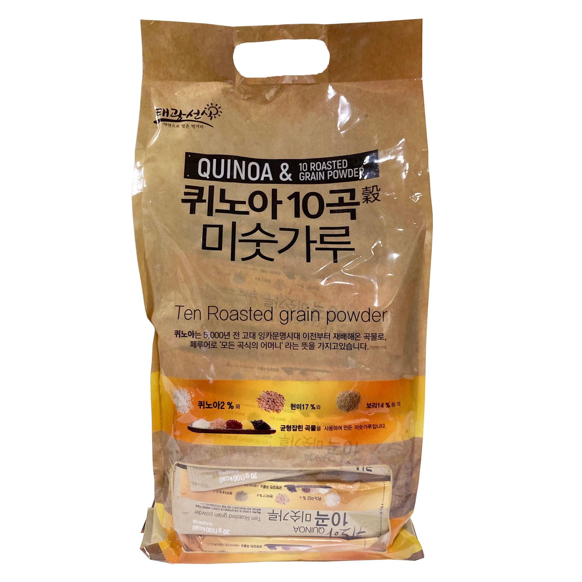 태광선식 퀴노아 10곡 미숫가루 20g X 80CT 코스트코 : H.K 커머스
