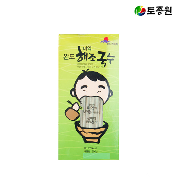 토종원 미역 해조국수 400g 단품 완도바다 : 토종원스토어
