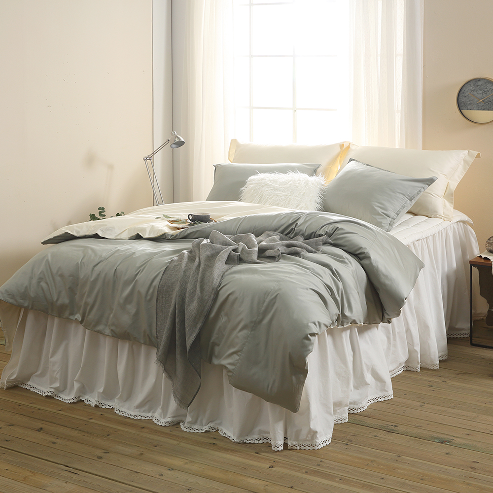 베드스커트 퀸 레이스 프릴 미라지 침대 스커트 치마