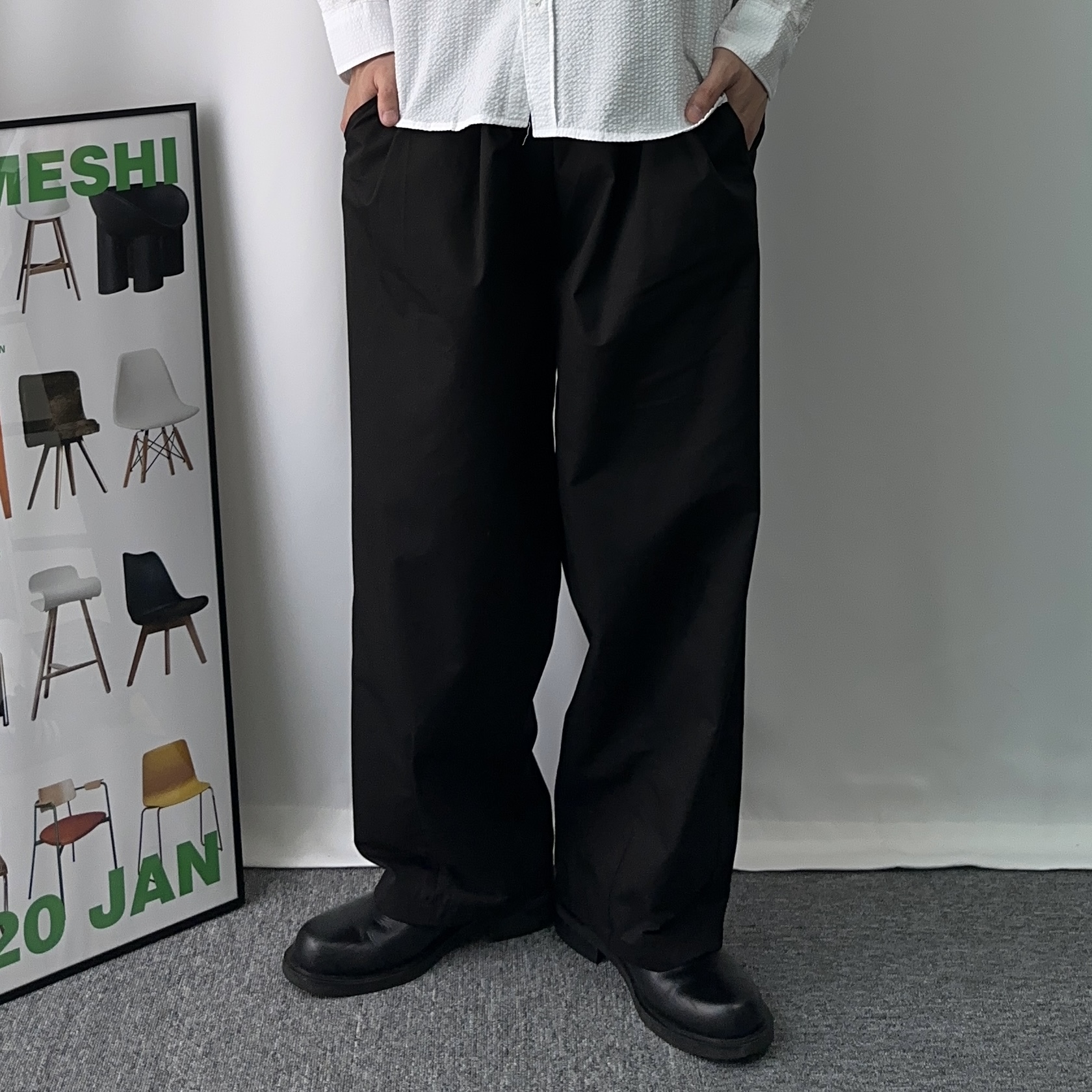 1+1 남자벌룬팬츠 남자항아리바지 - 상세 이미지 4