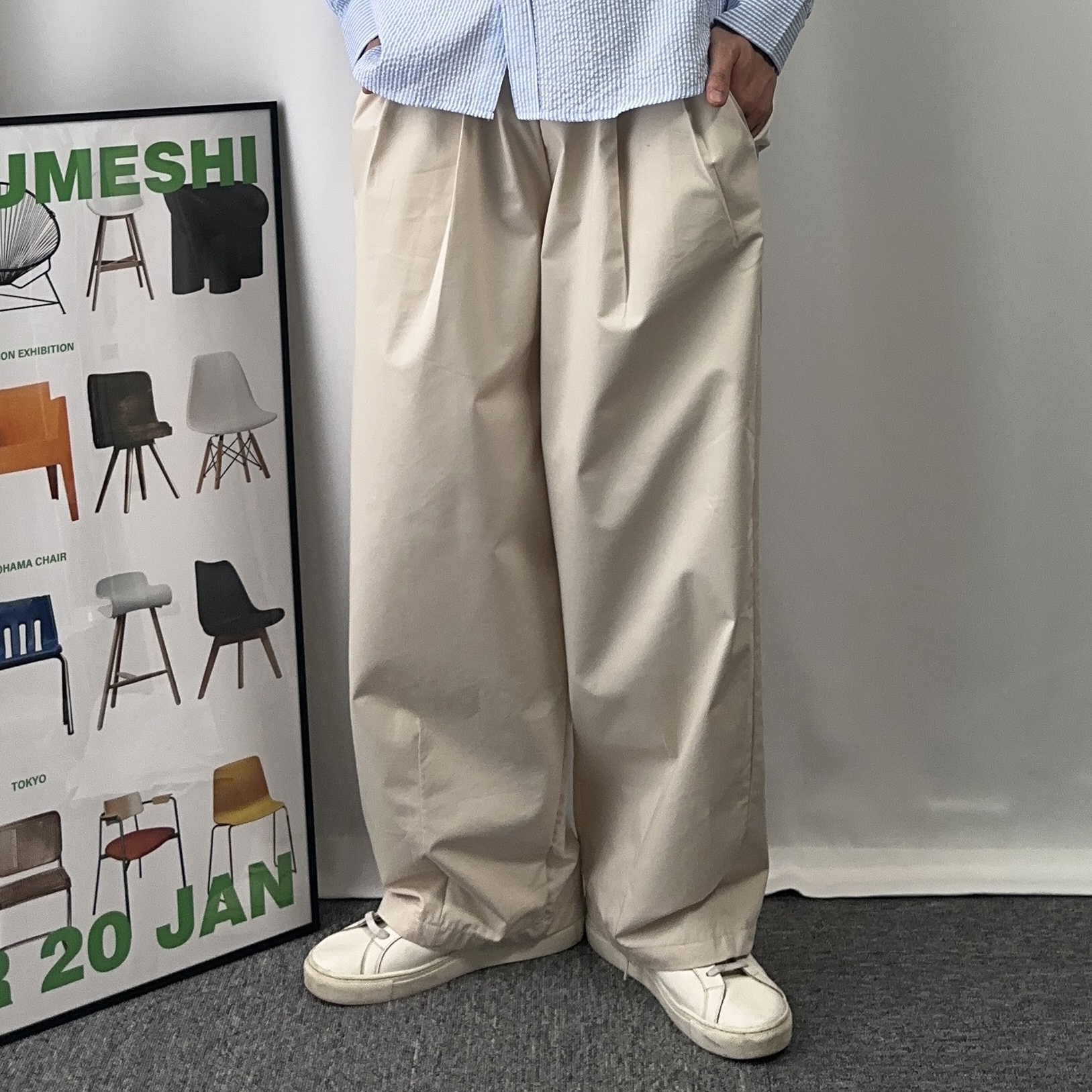 1+1 남자벌룬팬츠 남자항아리바지 - 상세 이미지 5