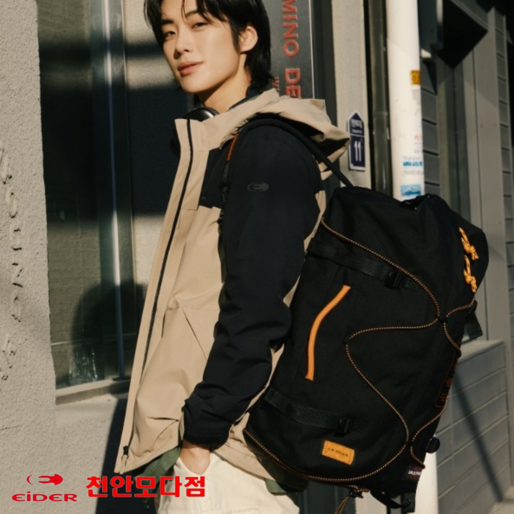 아이더 X 이스트팩 TRAVEL(트래블) 더프팩 (Black) 여행용백팩 - 상세 이미지 3