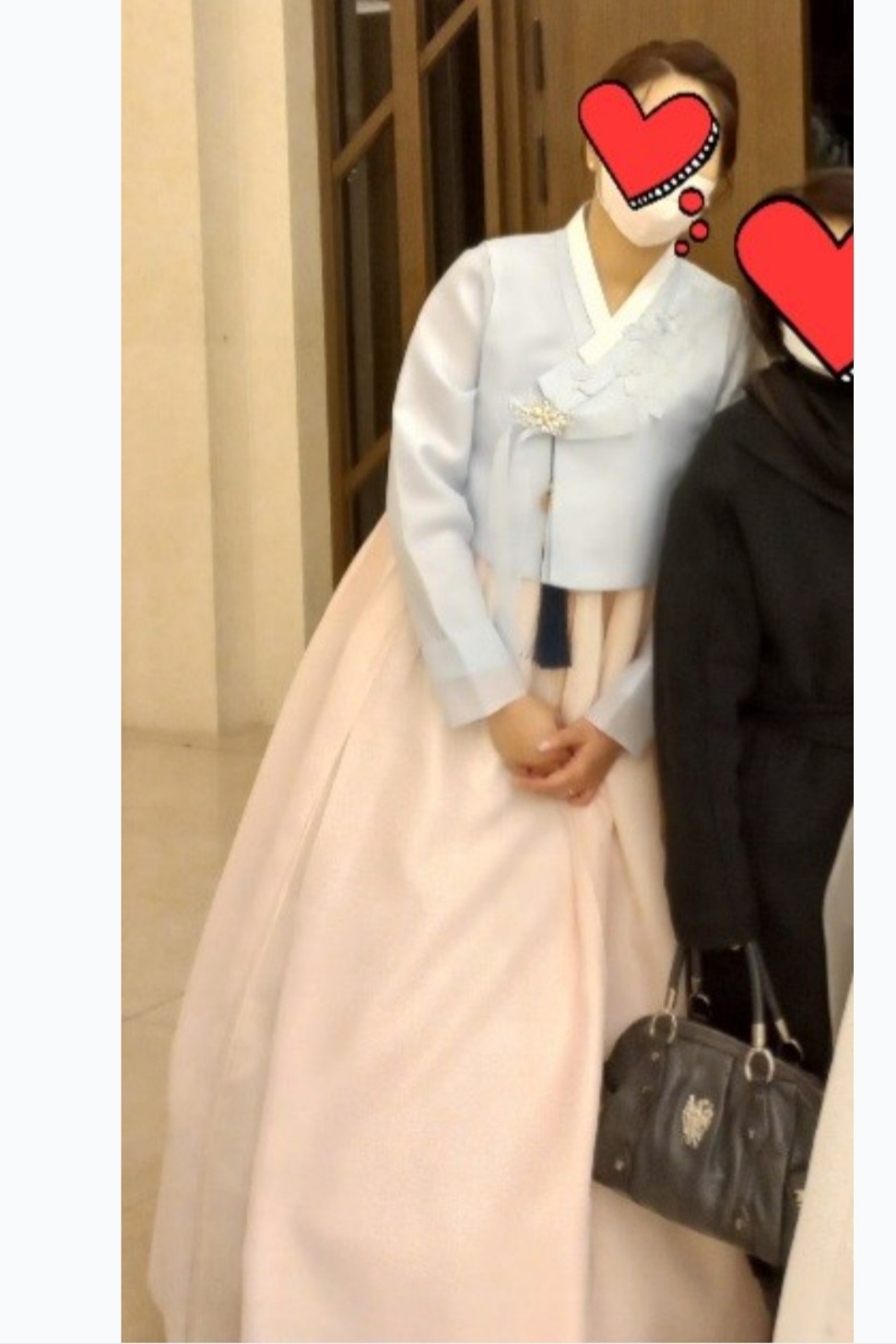 한복대여 은가비한복 청담동의럭셔리한며느리 결혼식 여자 하객 혼주 가족 상품 이미지