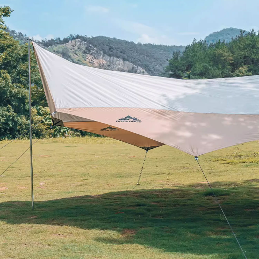 락브로스 캠핑타프 헥사 옥타타프 옥스포트원단 500x530 내수압 3000mm - 상세 이미지 4