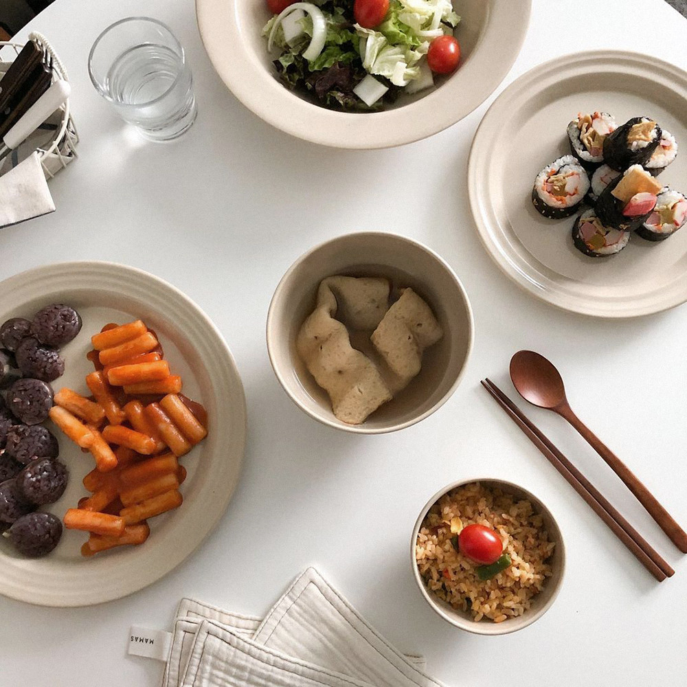 프리첸 썸데이 홈식기 5P세트 그릇 자취 혼밥 캠핑 카페 식당 양식 디저트 그릇 이미지 7