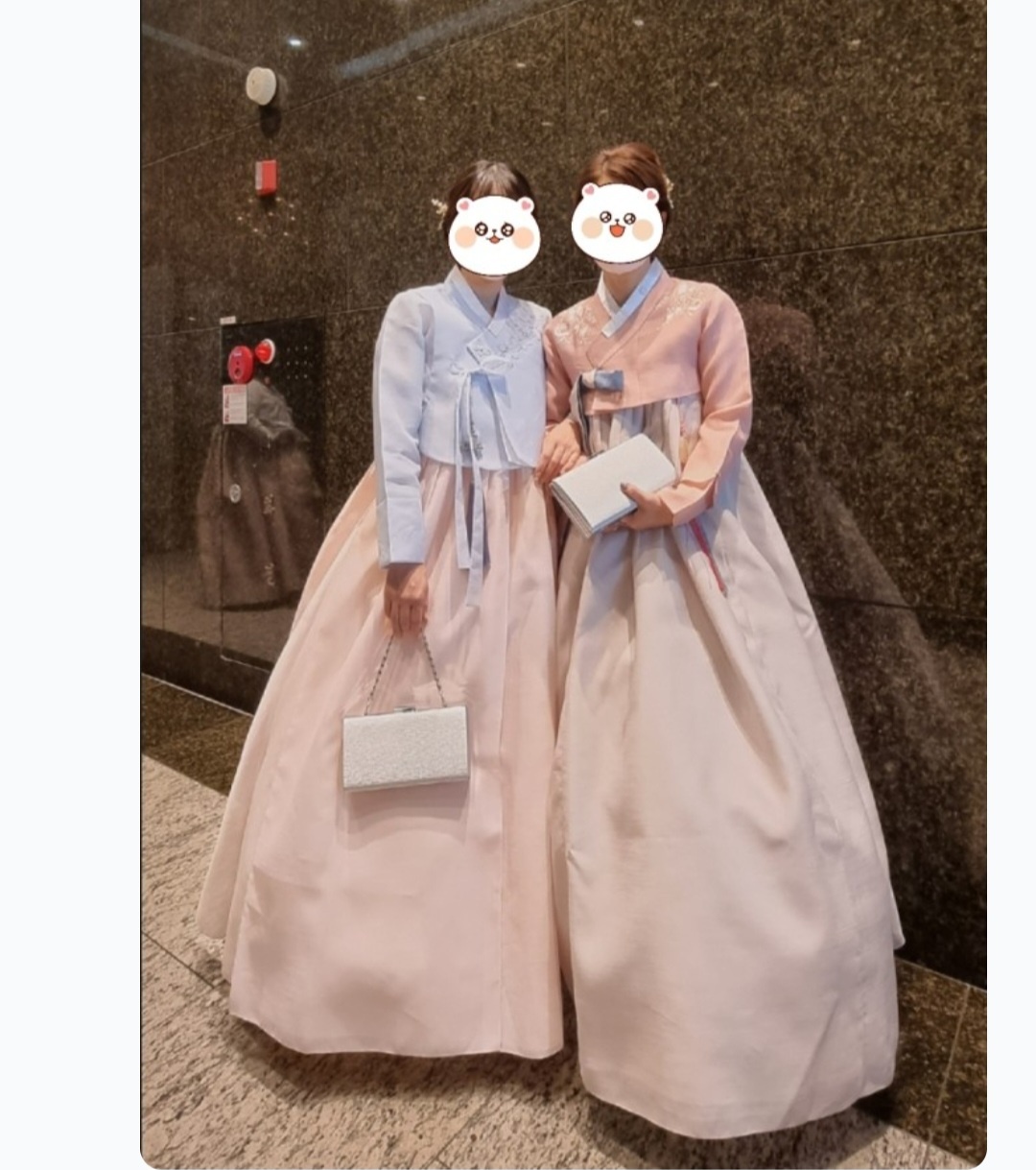한복대여 은가비한복 청담동의럭셔리한며느리 결혼식 여자 하객 혼주 가족 상품 이미지