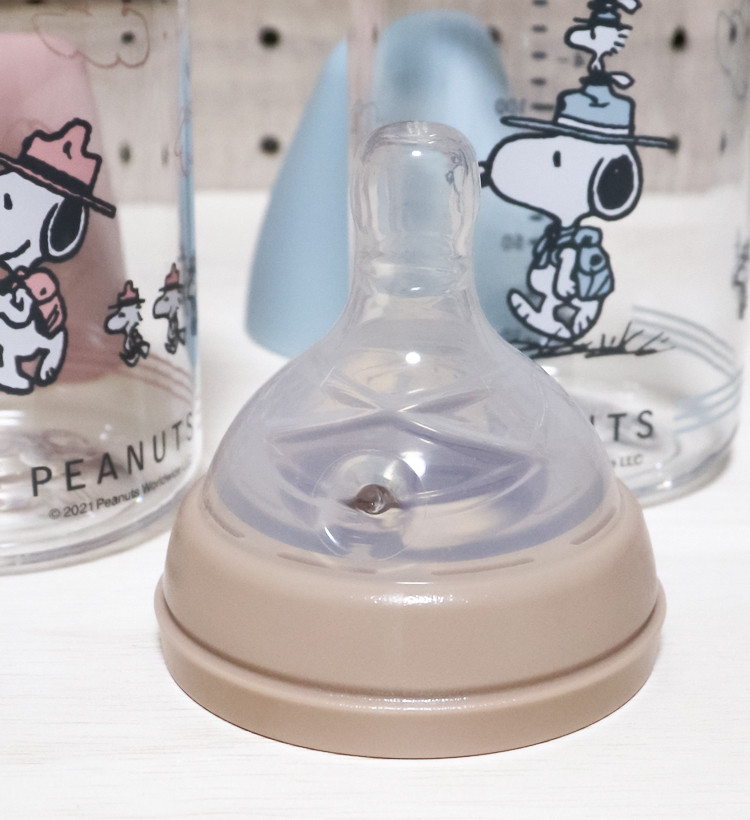 릿첼 외출용 플라스틱 젖병 (미피, 스누피) 160ml / 240ml - 수유·외출 - 하카타몰