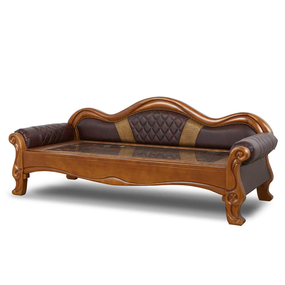 스페이스집 202 황토볼 돌쇼파 흙소파 카우치 돌침대쇼파 온열 온돌 3인용