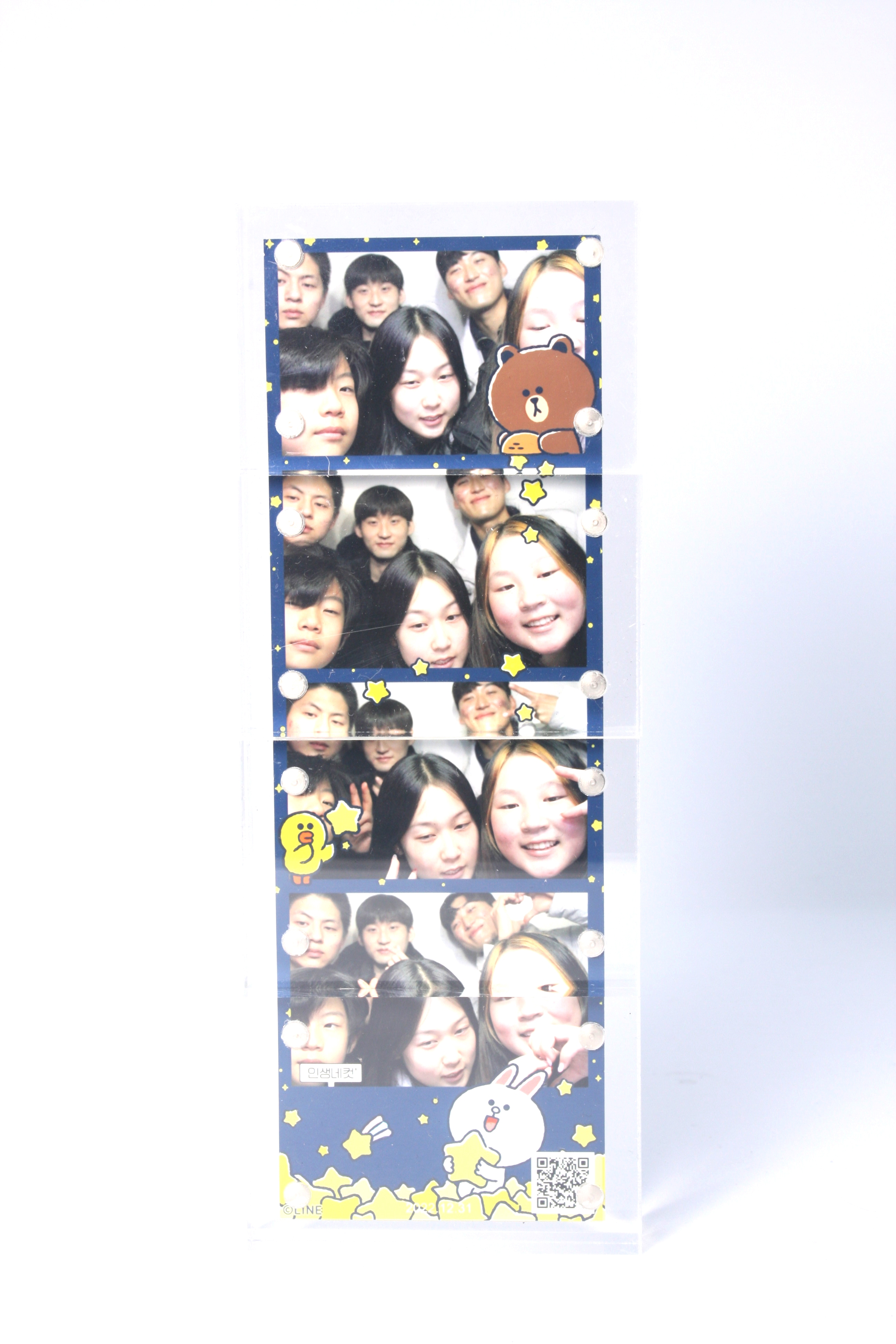 아크릴 미니액자 인생사진 포토테이블 증명사진 네컷액자 입체 자석 프레임